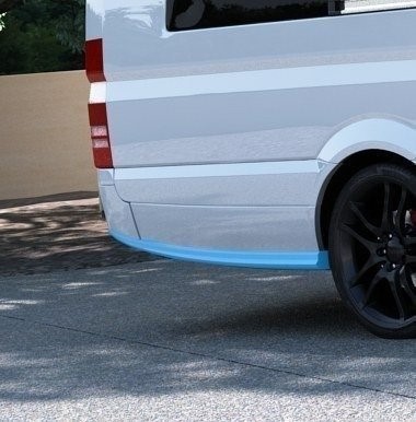 Zijskirts Mercedes Sprinter Mk2 Maxton Design glans zwart