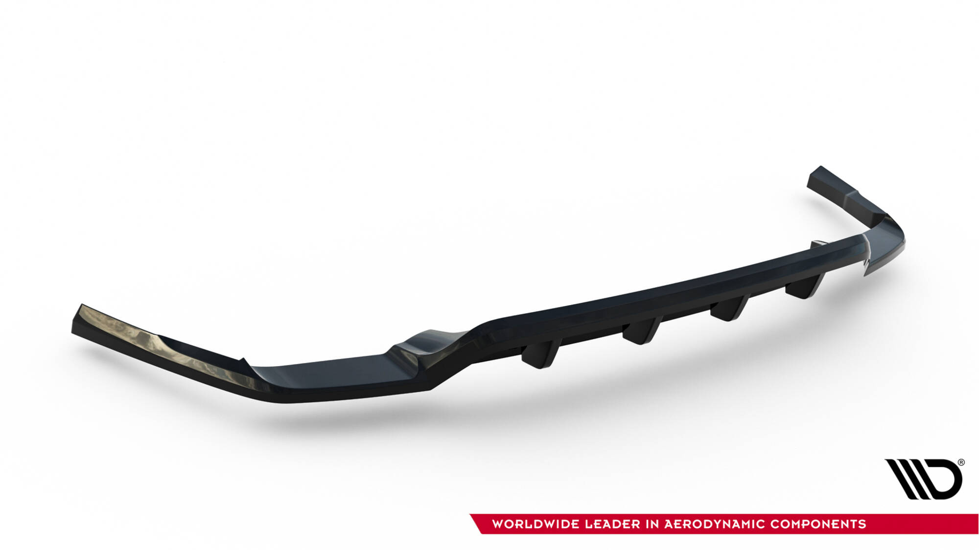 Achter Diffuser Volvo XC60 MK2 Maxton Glanzend zwart