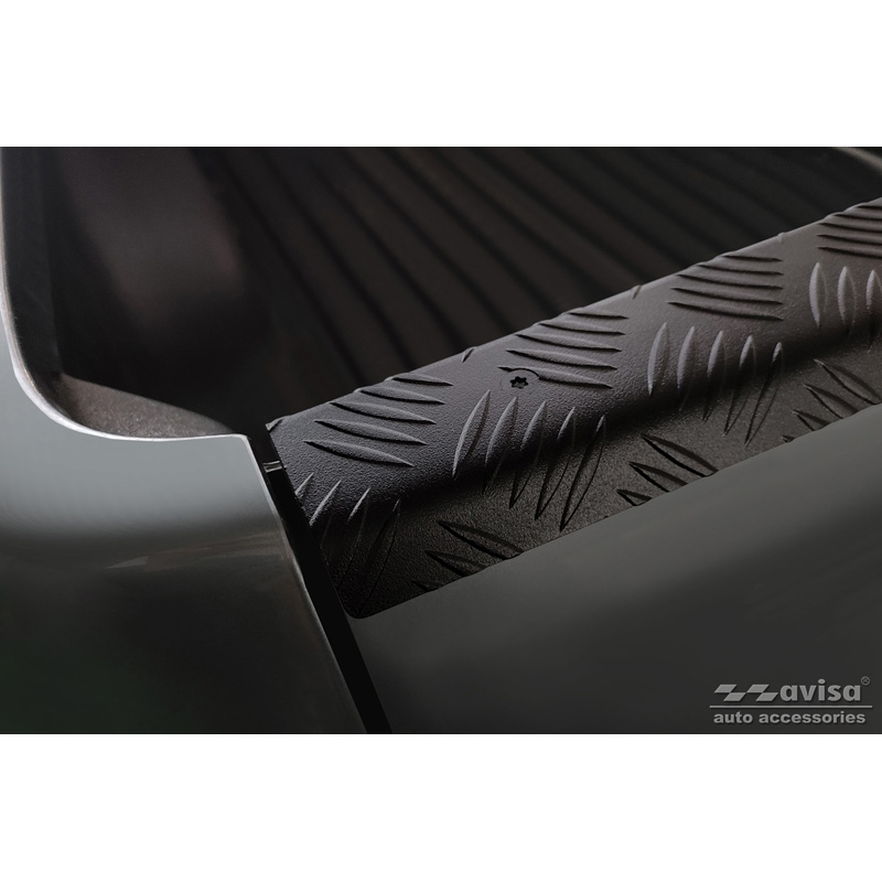 Aluminium Pickup Achterklep beschermlijst  Volkswagen Amarok 2010- Zwart