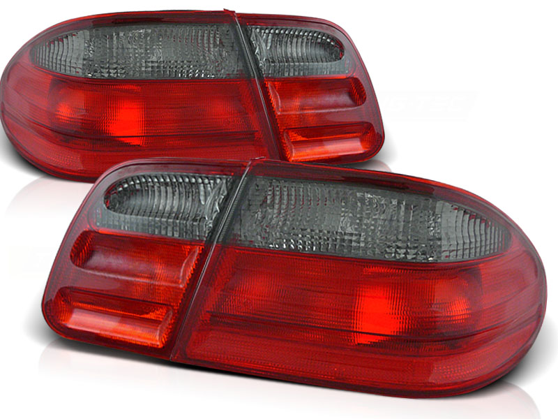 Achterlichten Mercedes E-Class W210 95-02 rood/smoke