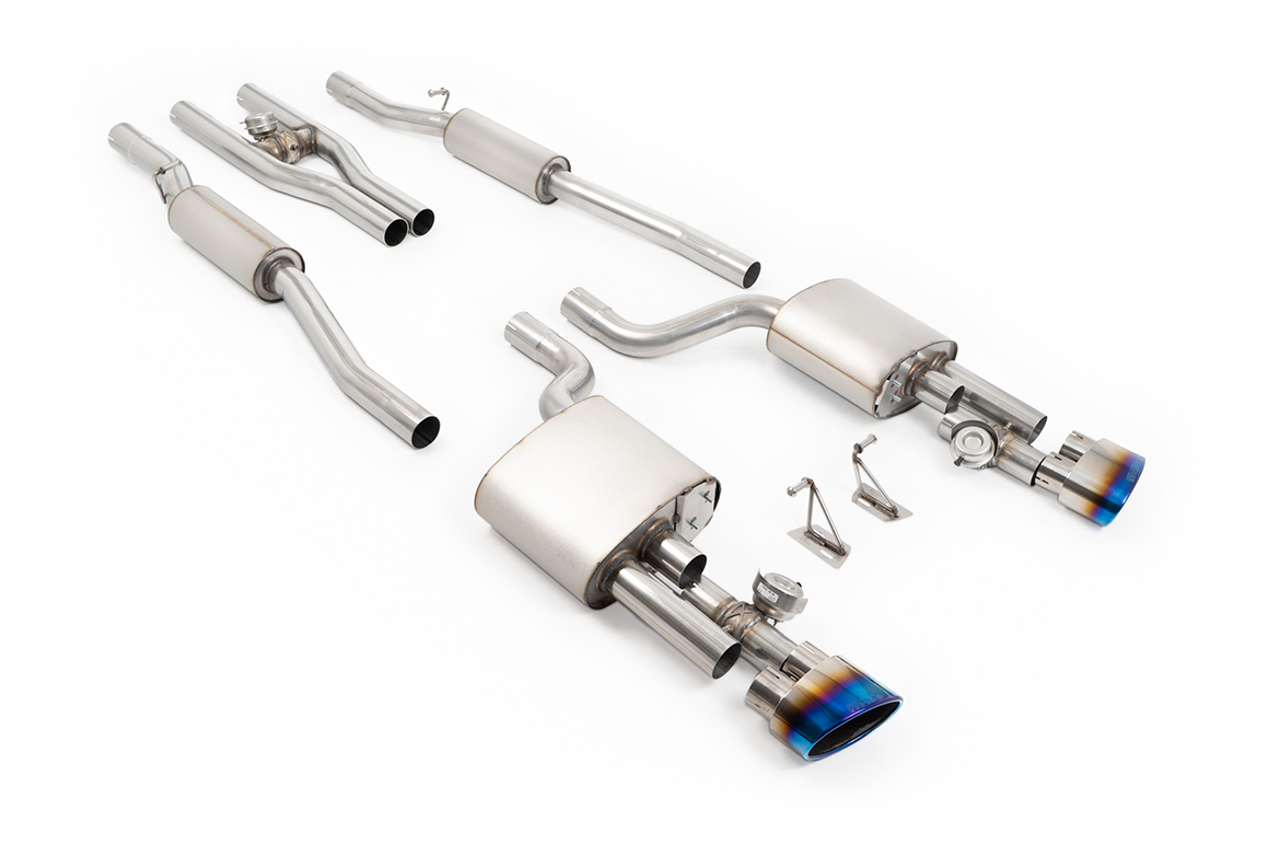 Milltek Audi RS4 B7 4.2 V8 Saloon, Avant and Cabriolet - V2 Systems Cat-back