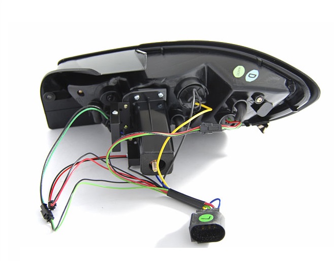 Achterlichten Seat Ibiza 6J Tube Smoke 08-12 alleen 3-deurs