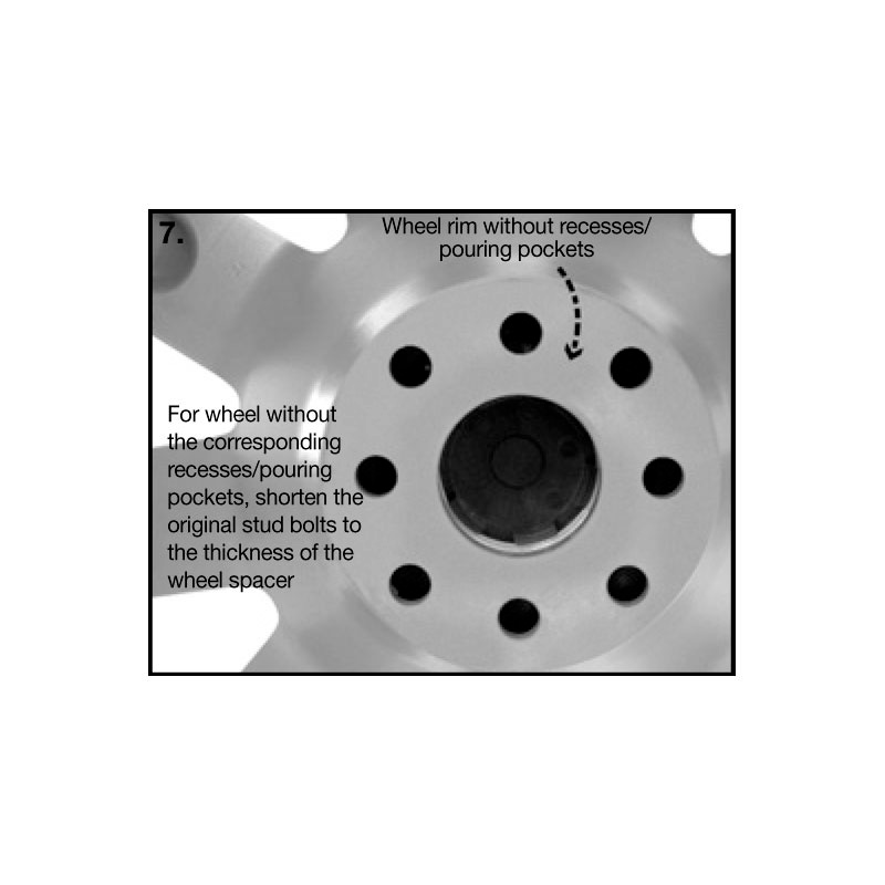 H&R DRM-Systeem Spoorverbreders 40mm 5x150 - Naaf 110mm - Boutmaat M14x1,5 -   Toyota