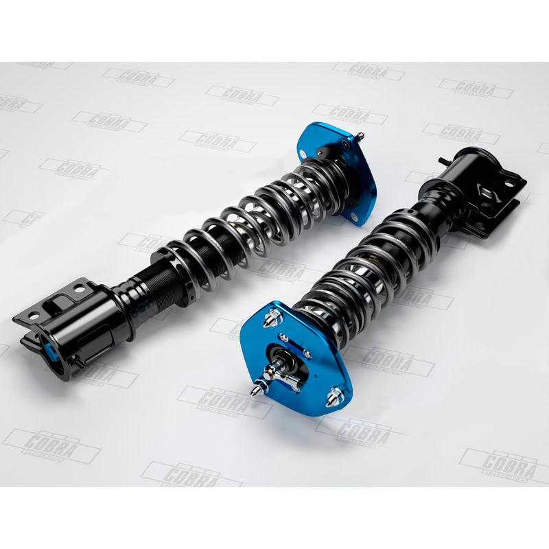 Cobra EVO-R Schroefset  BMW 3-Serie E30 Sedan (2WD) 316-325i/324D/TD (Veerpoot ø51mm) //835 1982-1991 40-80/30-60mm