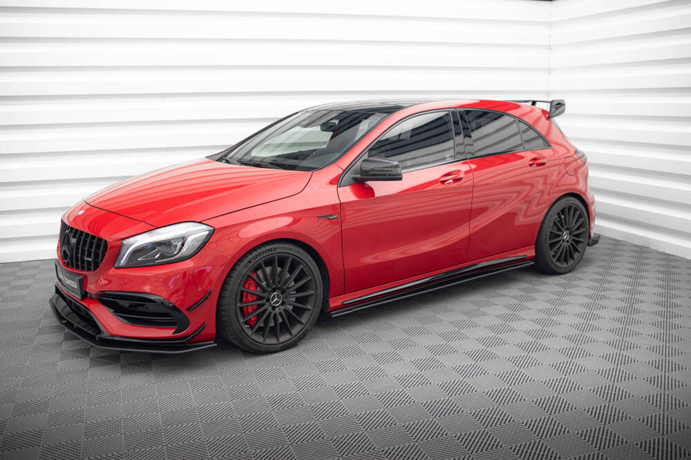 Zijskirts Mercedes A Klasse AMG Pakket / A45 AMG W176 Maxton Street Pro