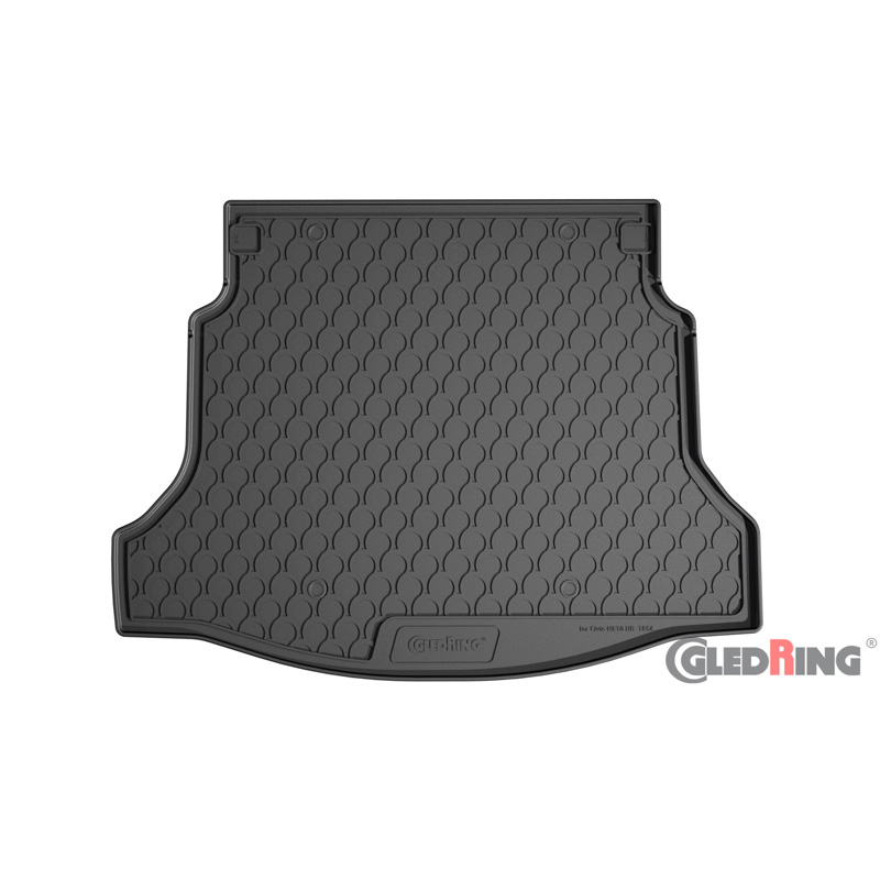 Rubbasol (Rubber) Kofferbakmat  Honda Civic X HB 5-deurs 2017-2022 (Lage laadvloer)