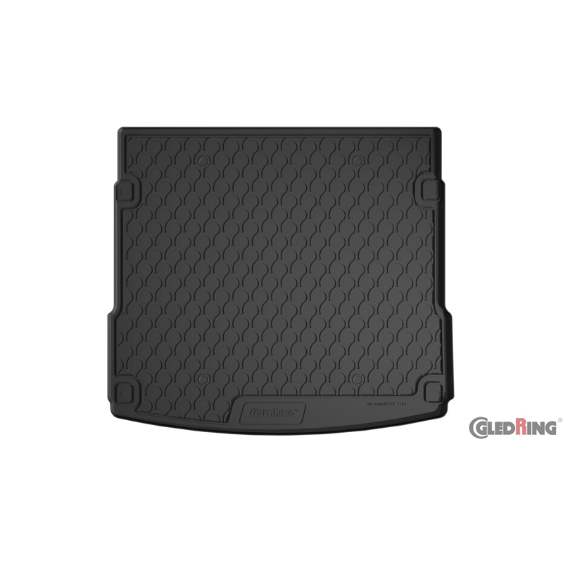 Rubbasol (Rubber) Kofferbakmat  Audi Q5 2017- excl. TFSi-e (Hoge laadvloer + Bagageruimtepakket incl. net + vaste achterbank)