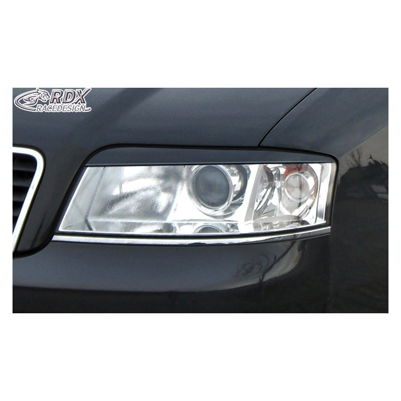 Koplampspoilers  Audi A6 4B/C5 2001-2004 (ABS)