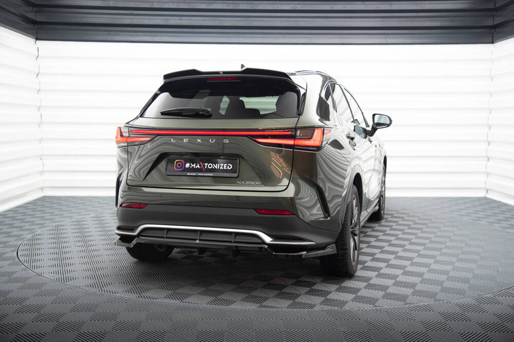 Diffuser Lexus NX F-Sport Maxton Glans Zwart