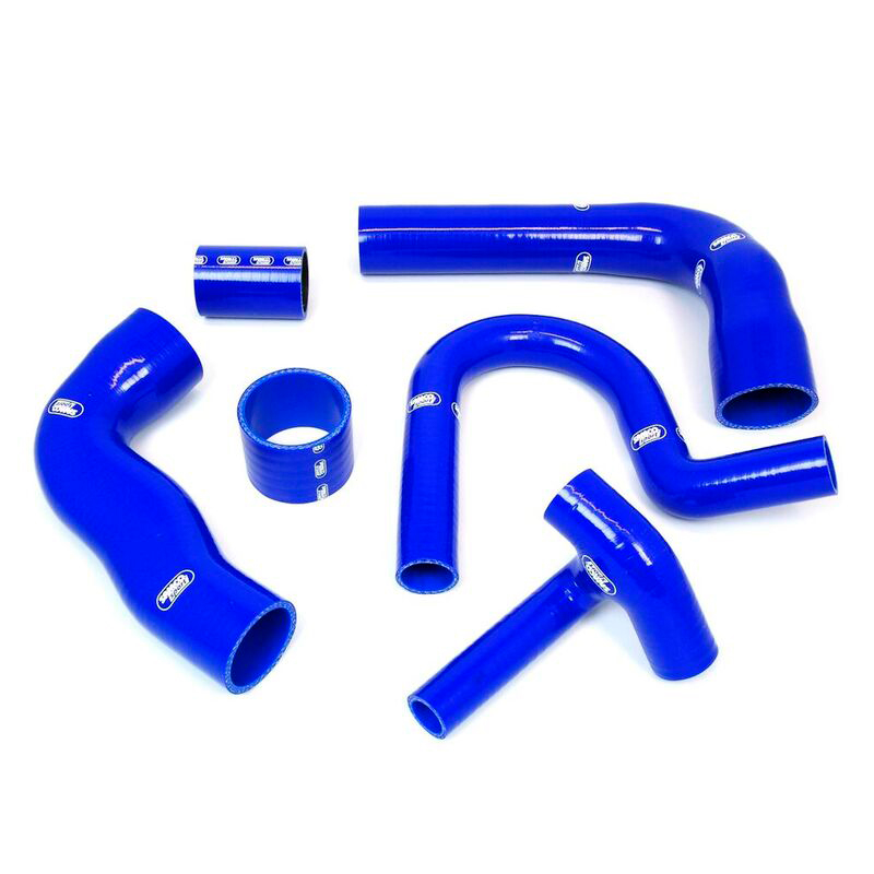 Samco Slangen Kit  Ford Focus RS 2.5L Turbo 2009- - 6-delig - Turbo & Dump Valve - Blauw