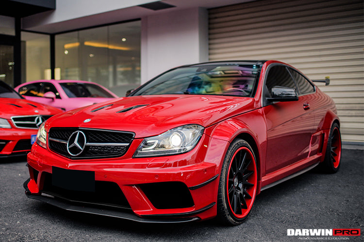 Mercedes Benz W204 C63 AMG Coupe BKSS Style Carbon Wide Full Body Kit 2012-2014