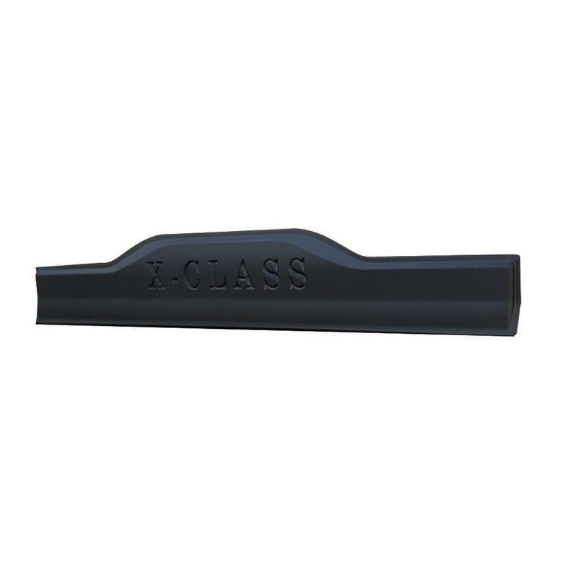 Achterklepcover  Mercedes X-Klasse W470 2017- - Versie 2 - Matzwart