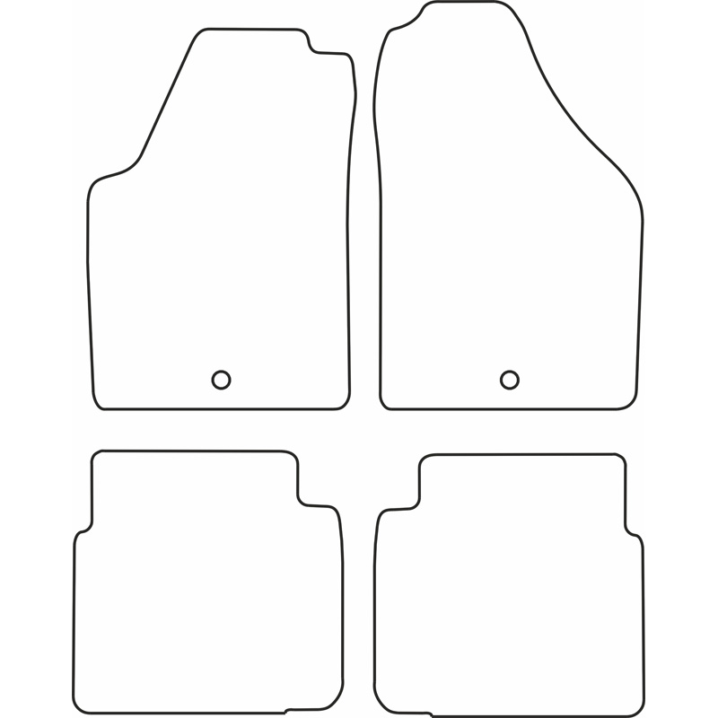Automatten Velours  Lancia Musa 2004-2012