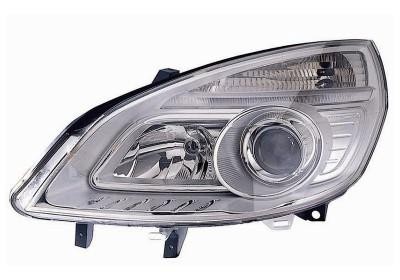 koplamp, H7+H1, elektr verstelb, incl stelmotortje, links, 08/20