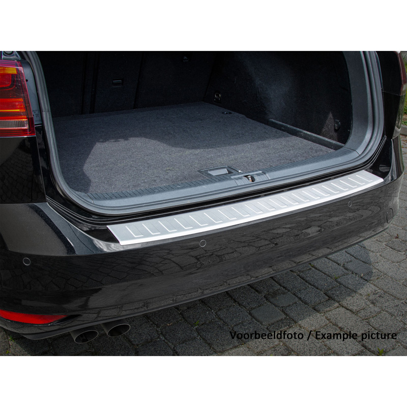 MAX6 Geborsteld RVS Achterbumperbeschermer  Audi A4 (B9) Avant S-Line 2015-2021