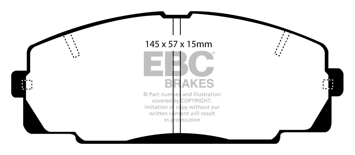EBC Brakes TOYOTA BEDRIJFSWAGEN Hi-Ace 2.4 D (LH102) 94-95 Rembl