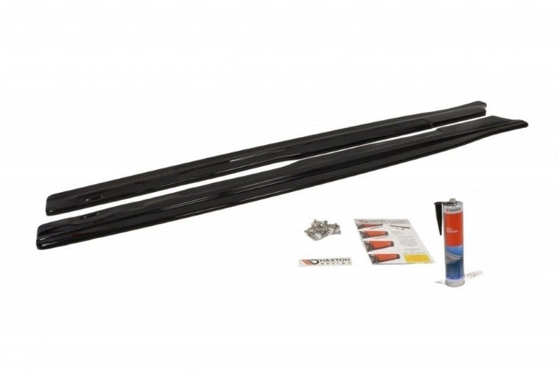 Zijskirts Diffusers BMW 6 Gran Coupé MPACK Glanzend Zwart