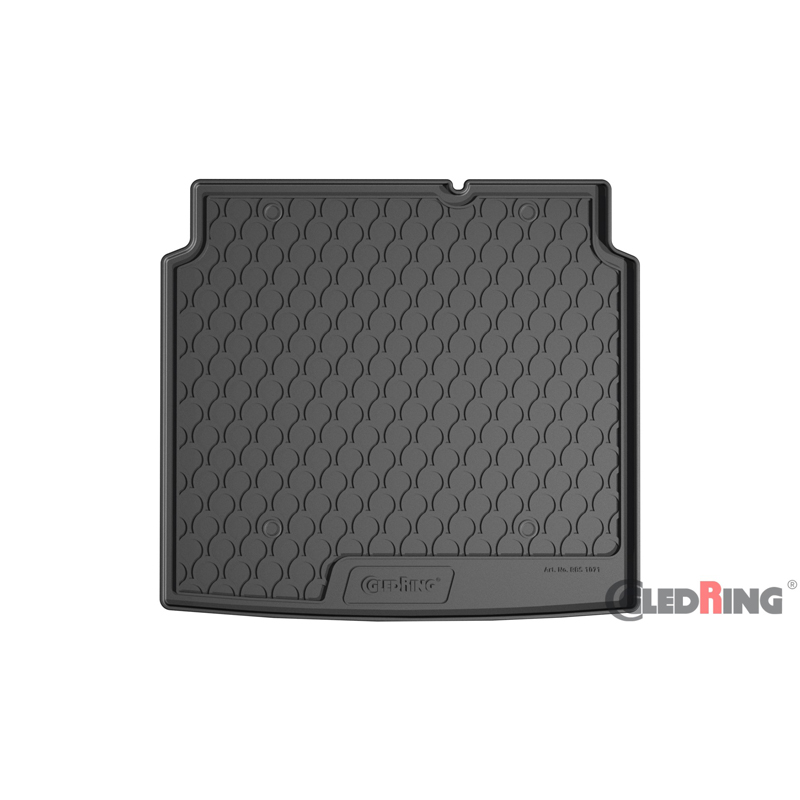 Gledring Rubbasol (Rubber) Kofferbakmat  Omoda (C)5 2022- (benzine) (Lage laadvloer)