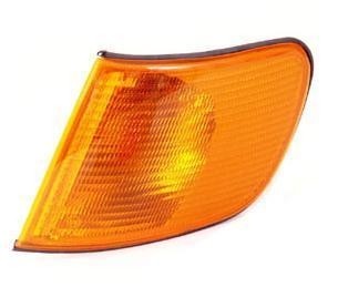 knipperlicht, incl fitting, oranje, rechts Audi 100, 1990-1994