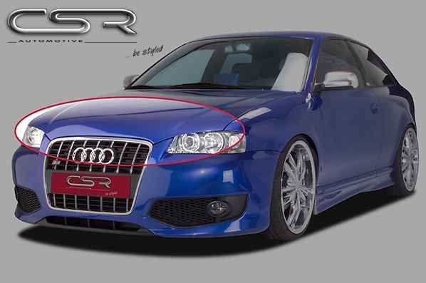 Motorkapverlenger Audi A3 CSR SF-line Single Frame
