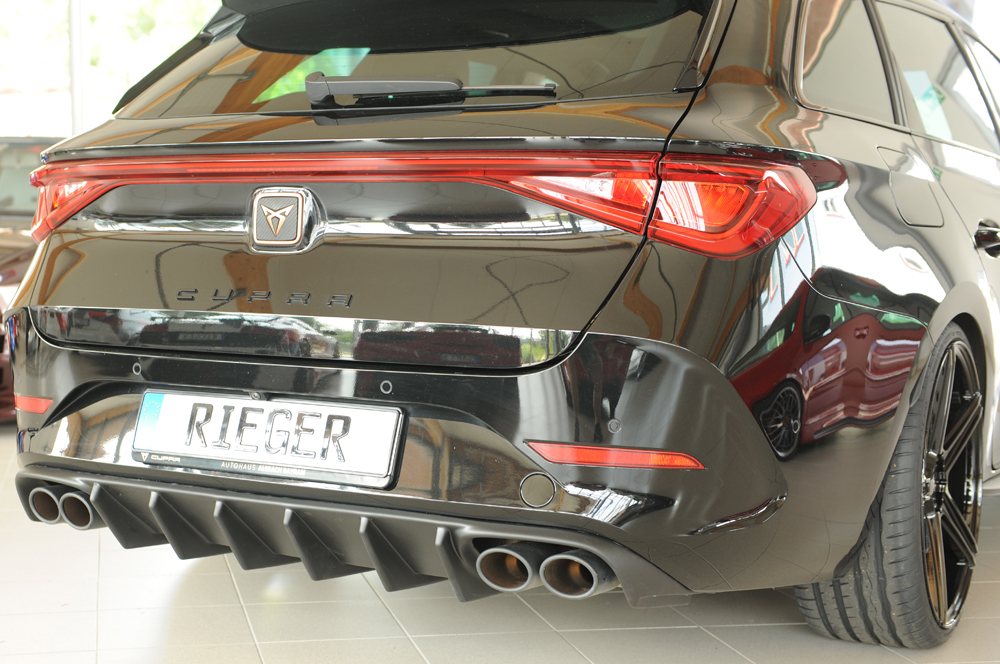 Diffuser Seat Leon KL ST/sportstourer 2020- Rieger mat zwart