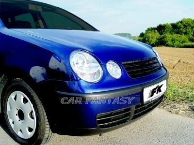 Grill VW Polo 9N 01-05 zwart
