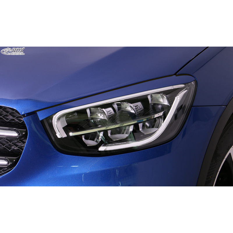 RDX Koplampspoilers  Mercedes GLC (X253) 2015-2022 & GLC Coupé (C253) 2016-2023 (ABS)