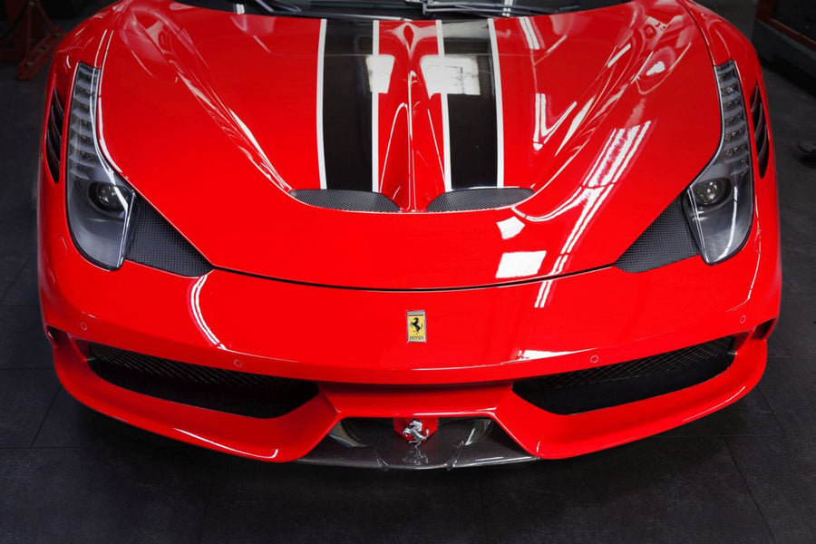 Ferrari 458 Speciale Carbon Fiber Front Lip 2013-2015