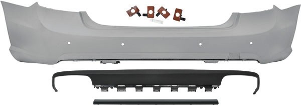 Achterbumper Mercedes W212