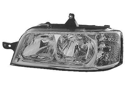 koplamp, Carello, H1+H7, elektr verstelb, incl stelmotortje, lin