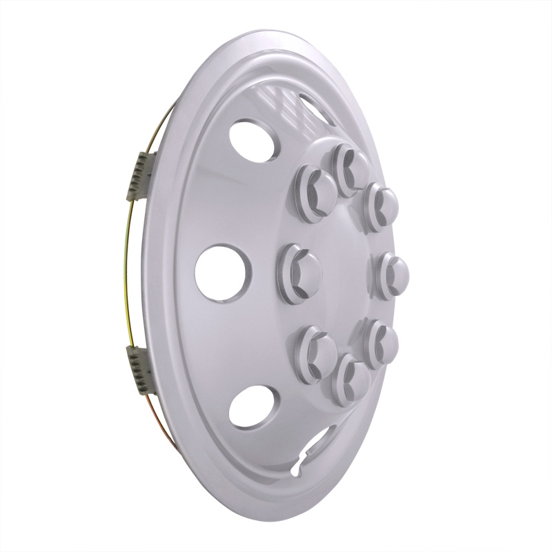4-Delige Wieldoppenset Utah 14-inch zilver (extra bol)