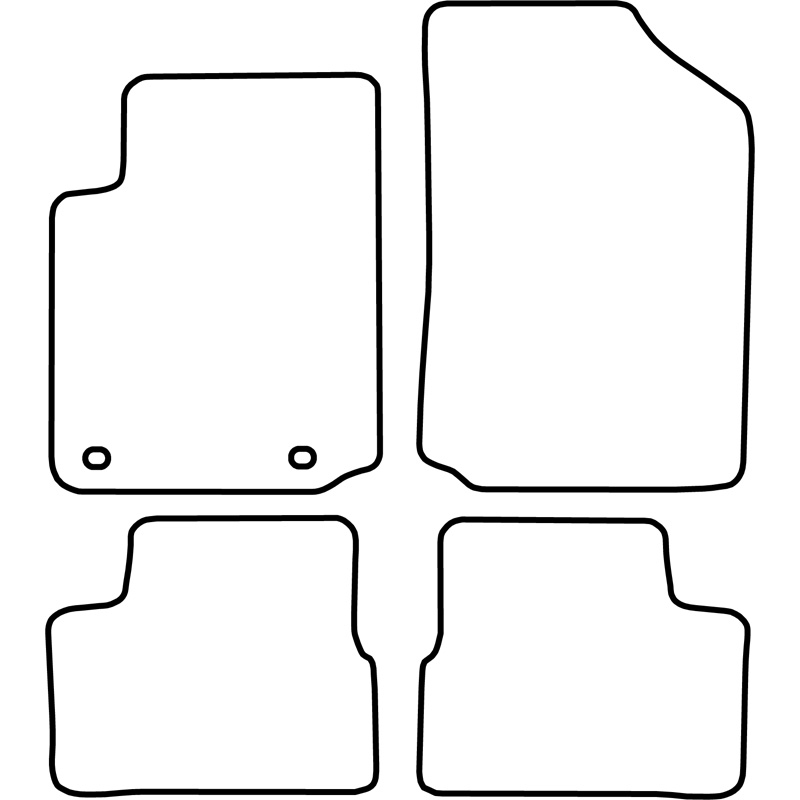 Automatten  Citroen C3 2005-2010