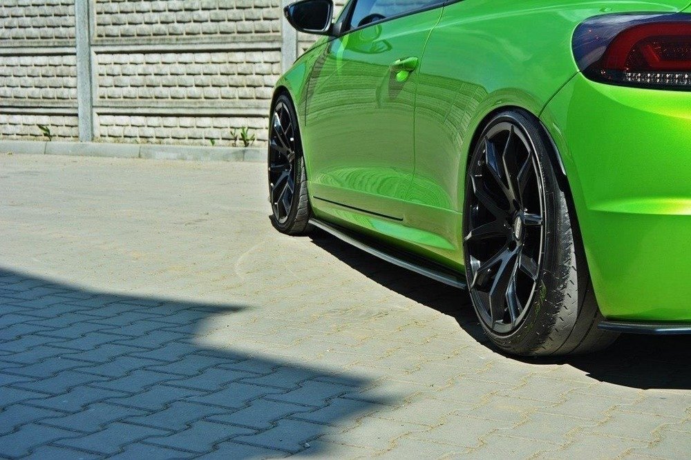 Zijskirts Volkswagen Scirocco R Maxton Glans Zwart