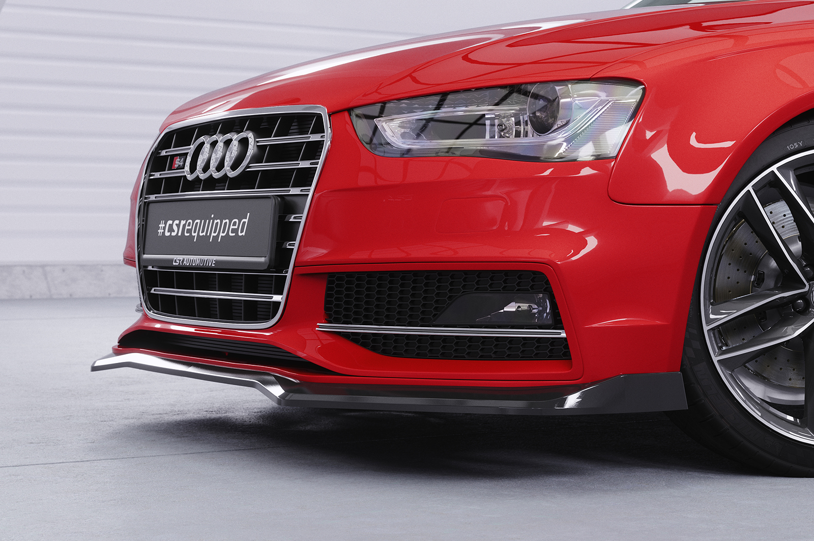Voorspoiler Audi A4 / S4 B8 (Type 8K)