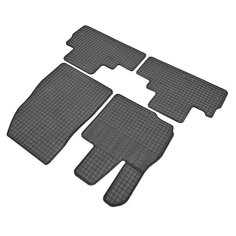 CIKCAR Rubber matten  Chery Tiggo 9 PHEV 2025- (4-delig + montagesysteem)