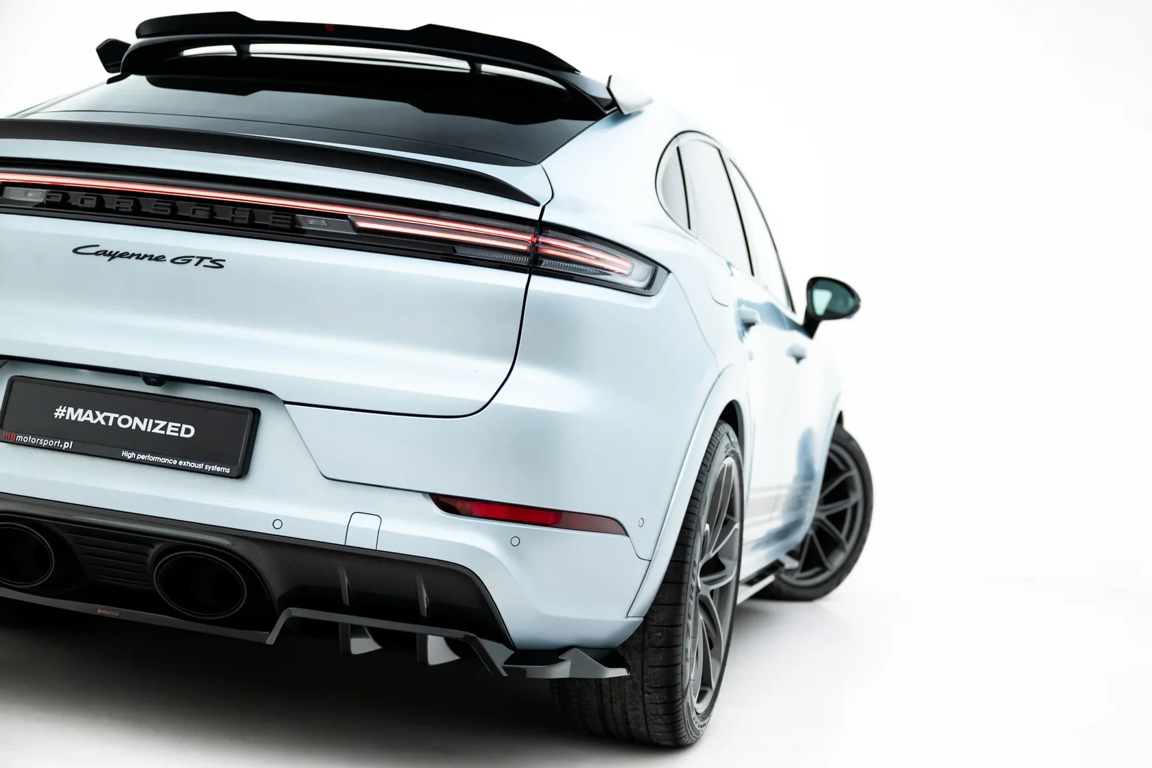 Achterdiffuser Porsche Cayenne GTS / Turbo Sport Pack / Turbo E-Hybrid GT Pack Coupe Mk3 Facelift