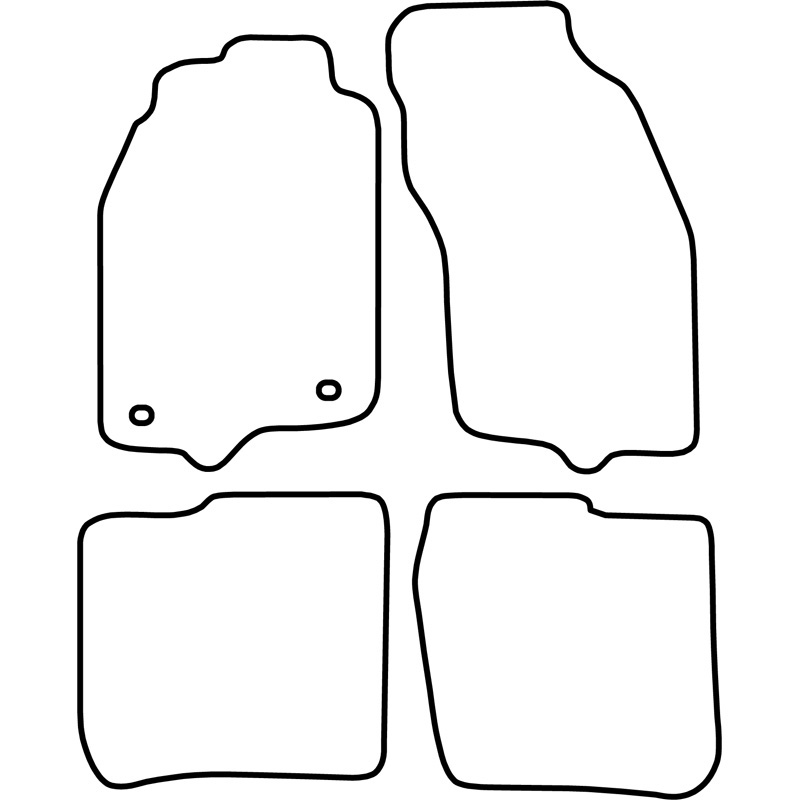 Automatten Velours  Mitsubishi Carisma 1995-2001