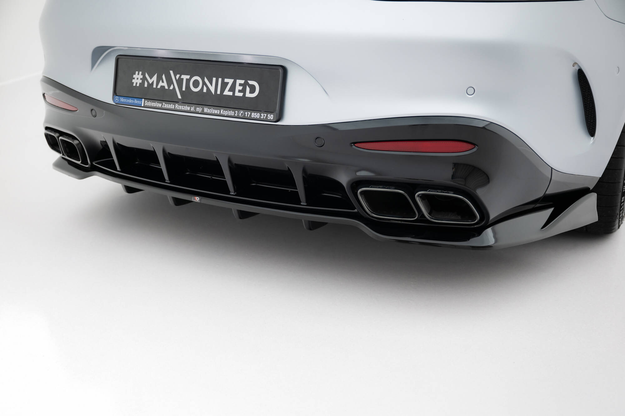 Bodykit V.2 Mercedes-AMG GT 63 C192 Maxton Glanzend zwart