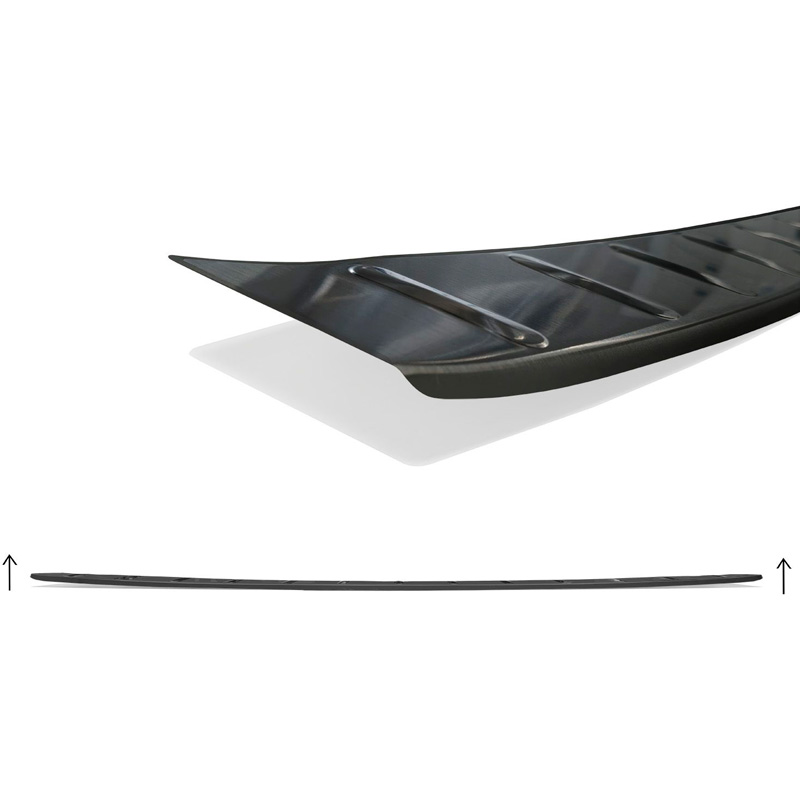 Avisa RVS Achterbumperprotector  Volkswagen Tayron 2024- - Zwart