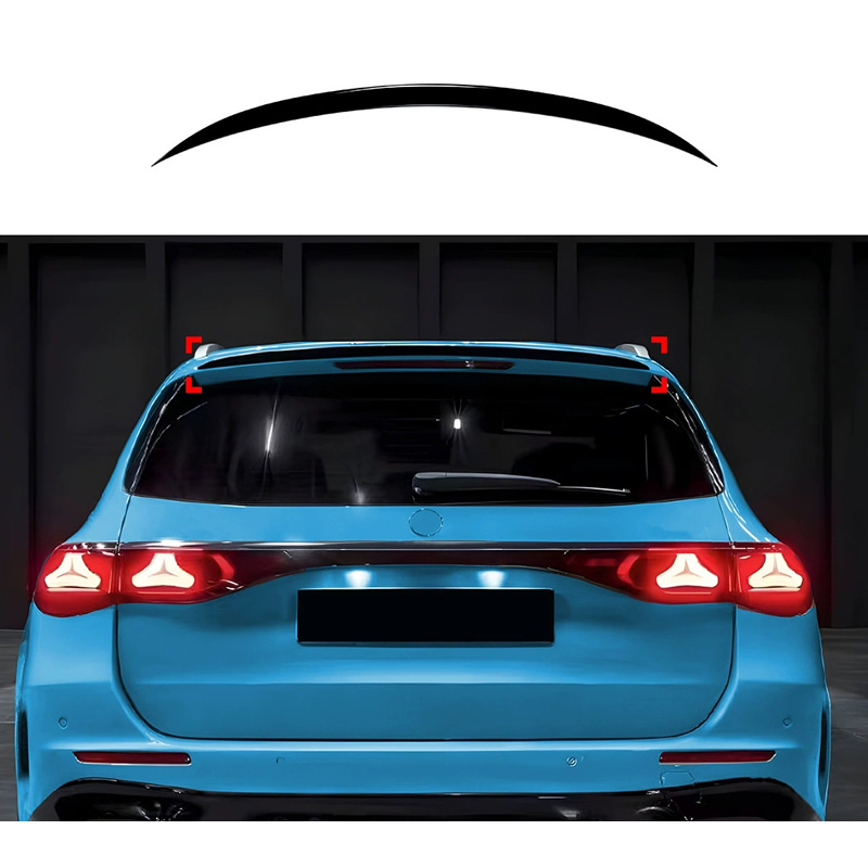 Dakspoiler (Spoiler Cap)  Mercedes E-Klasse W214 Kombi 2024- (ABS Glanzend zwart)