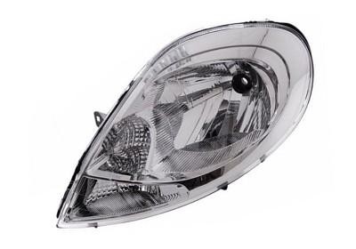 koplamp, H4, elektr verstelb, witte knipper, rechts Renault Traf