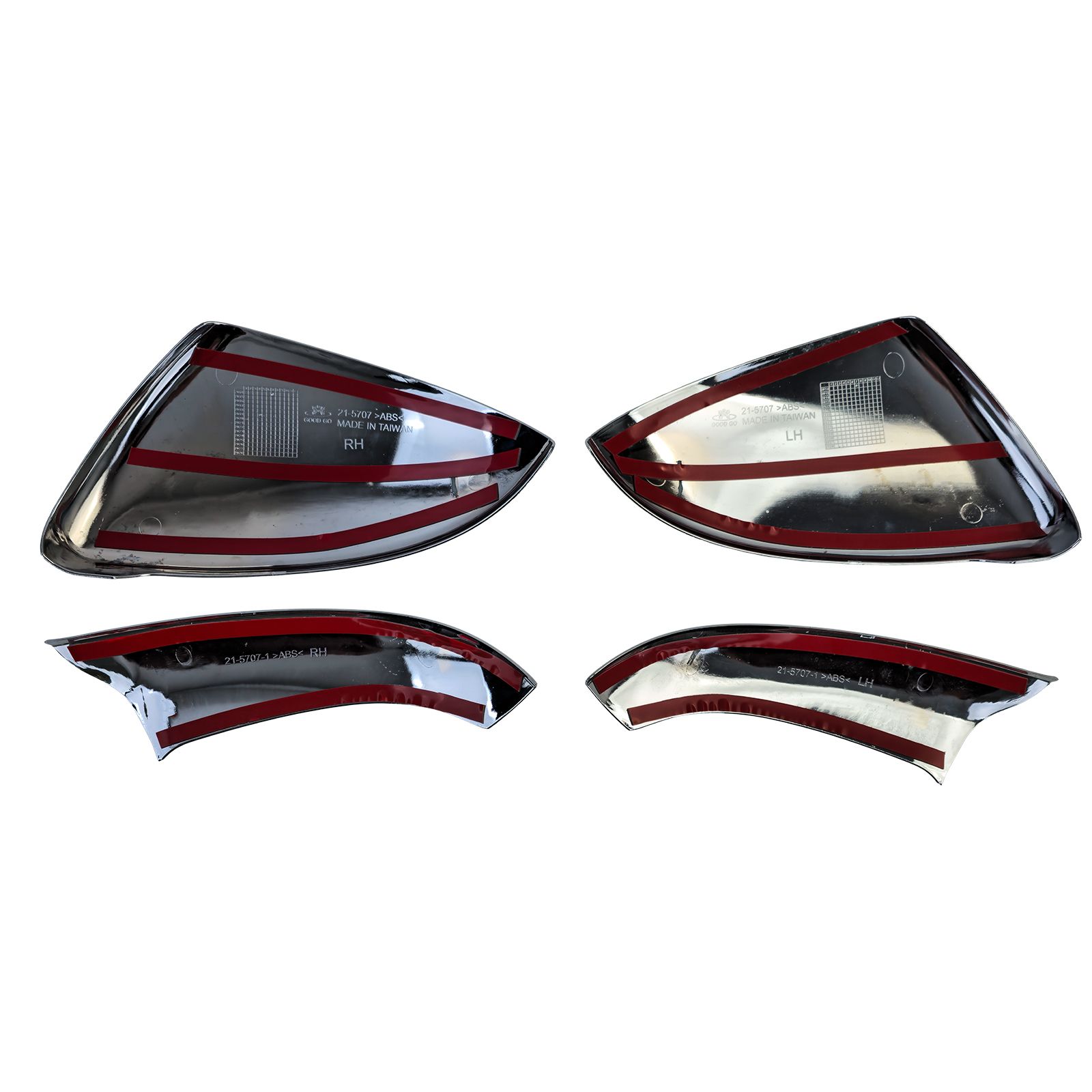 Spiegelkappen VW Golf VII Chroom Look