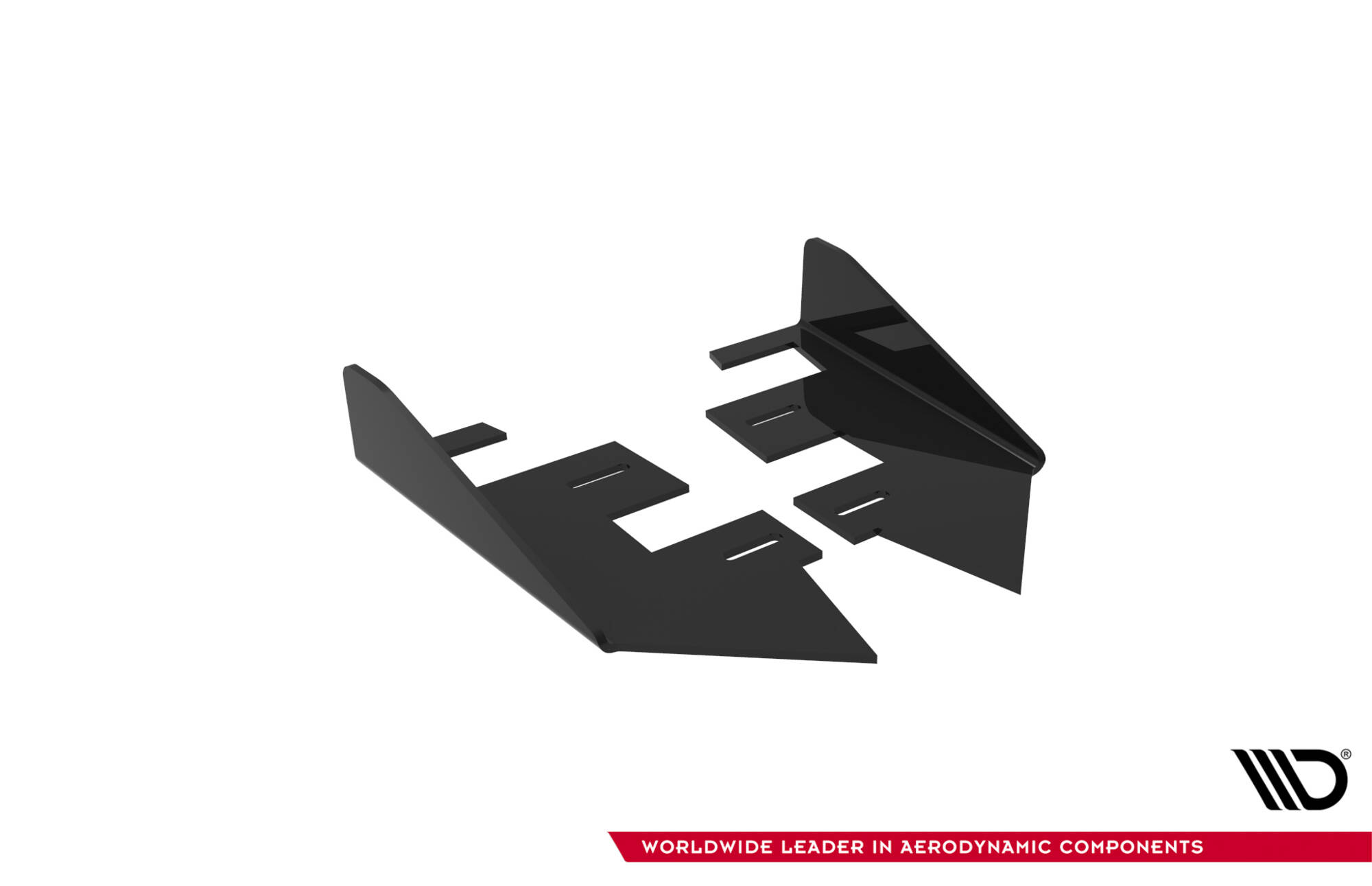 Achterzij Flaps Audi A3 Sedan 8Y Maxton Glanzend zwart