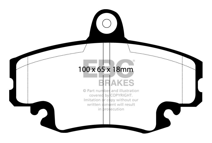 EBC Brakes RENAULT Megane Scenic 1.4 (203mm Trommels) 96-99 Remb
