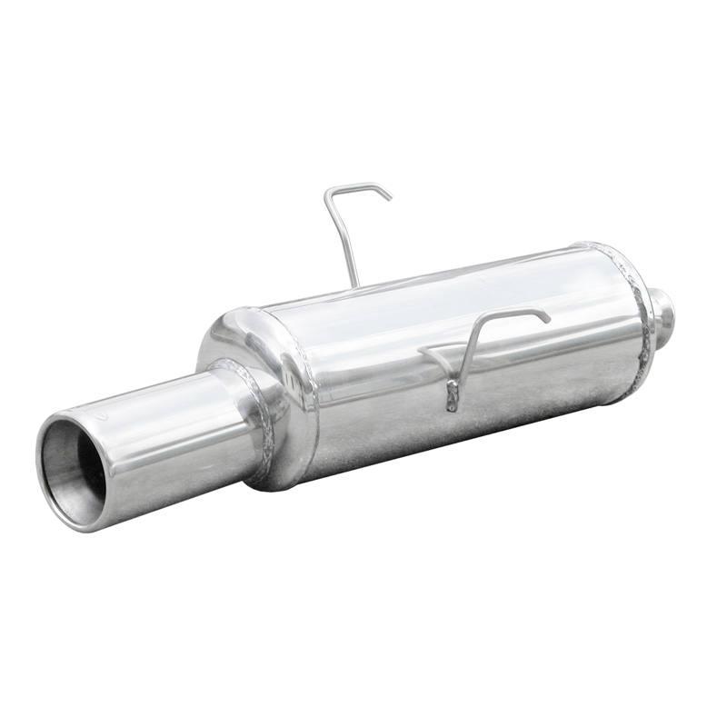 100% RVS Sportuitlaat  Peugeot 106 1.4 (75pk) 1996- 102mm