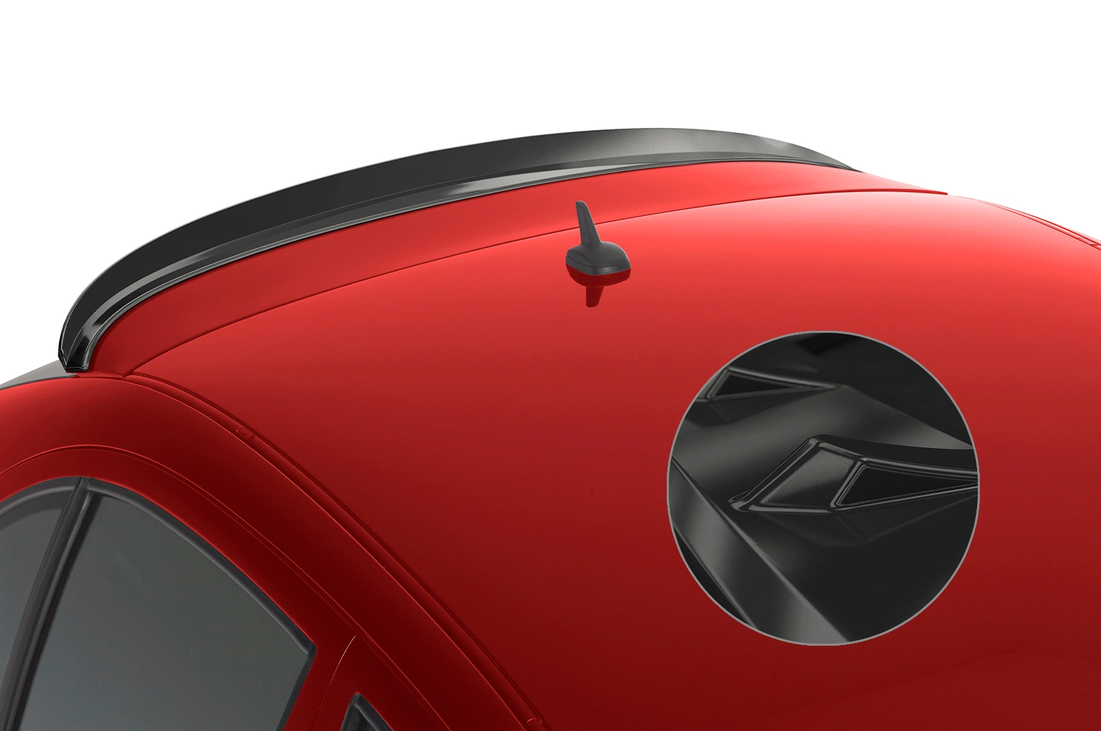 Achterspoiler Seat Leon 1 (Typ 1M1) Cupra/FR Glans Zwart van CSR Automotive (1999-2006)