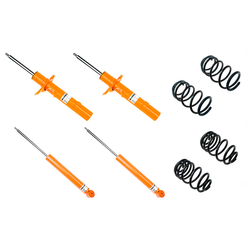 KONI Str.T kit  VW Golf VII Variant incl. GTD - 55 mm veerpoten en multilink achter - voor-as gewicht tot 1010kg (30-45 mm) (1120-8406)