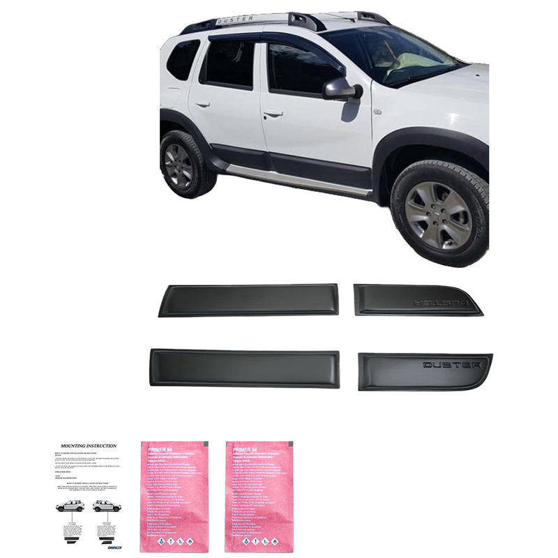 Deurpanelen  Dacia Duster I 2010-2017 - Matzwart
