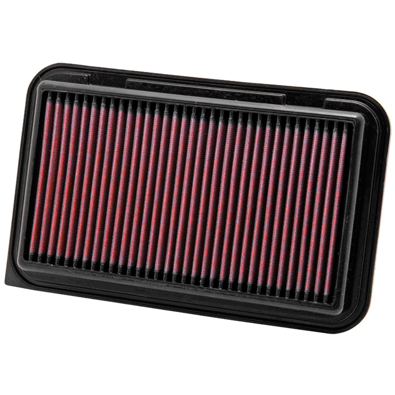 K&N vervangingsfilter  Suzuki Swift 1.2 2010-2017, Splash 1.2 ex. 86 pk 2010-2014, Wagon R 1.2 2011-2017 / Opel Agila 1.2 2010-2015 (33-2974)