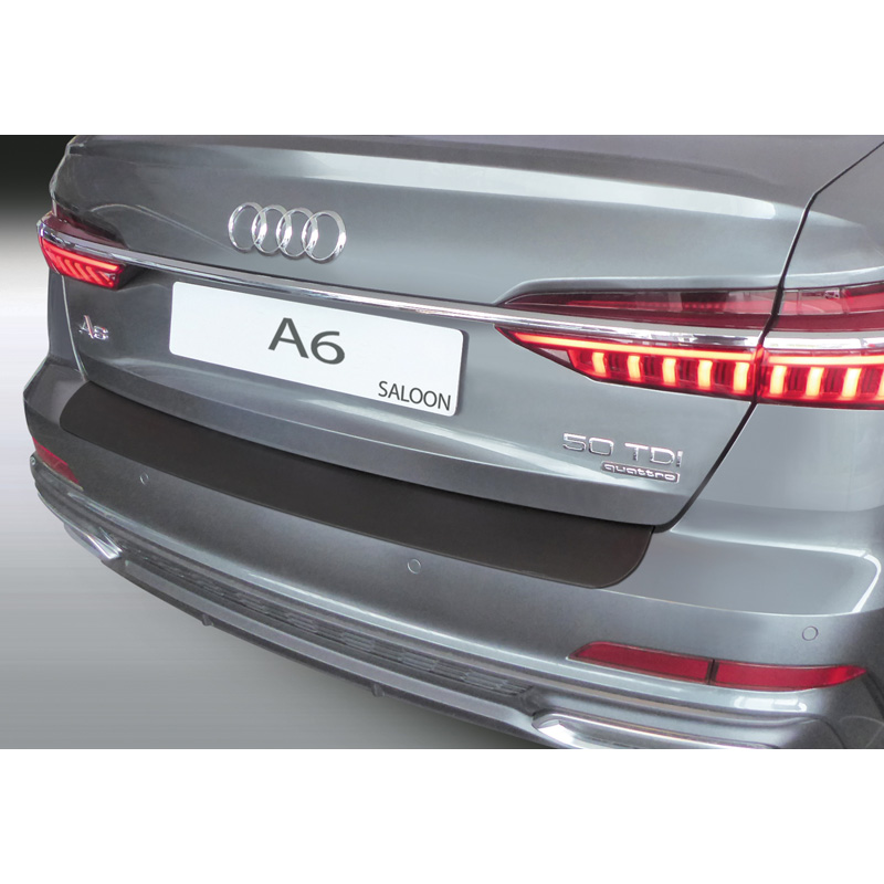 ABS Achterbumper beschermlijst  Audi A6 (C8) Sedan 06/2018- Zwart